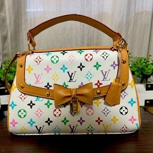 Louis Vuitton Monogram Multicolor purse with Bow